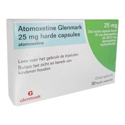 Атомоксетин 25 мг Европа :: Аналог Когниттера :: Glenmark капс. №30 в Иркутске и области фото