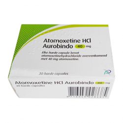 Атомоксетин HCL 40 мг Европа :: Аналог Когниттера :: Aurobindo капс. №30 в Иркутске и области фото